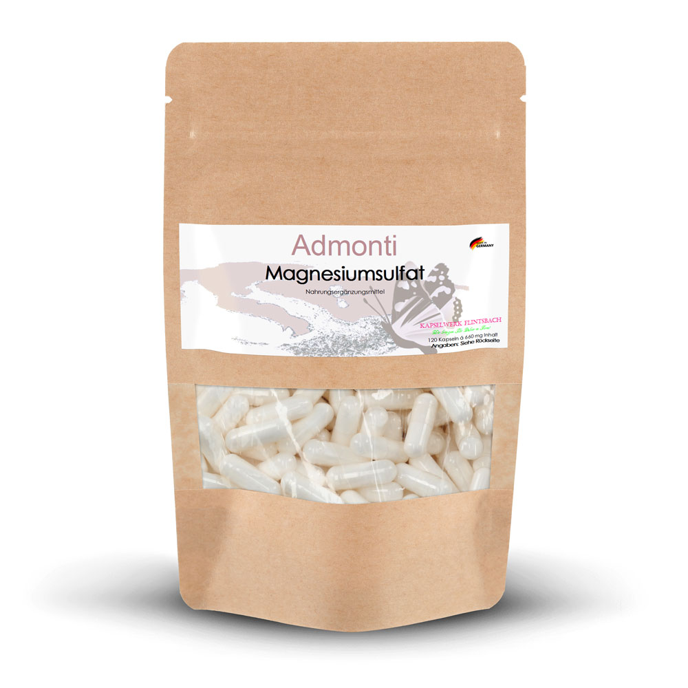 Magnesiumsulfat Kapseln Nachfüllpackung