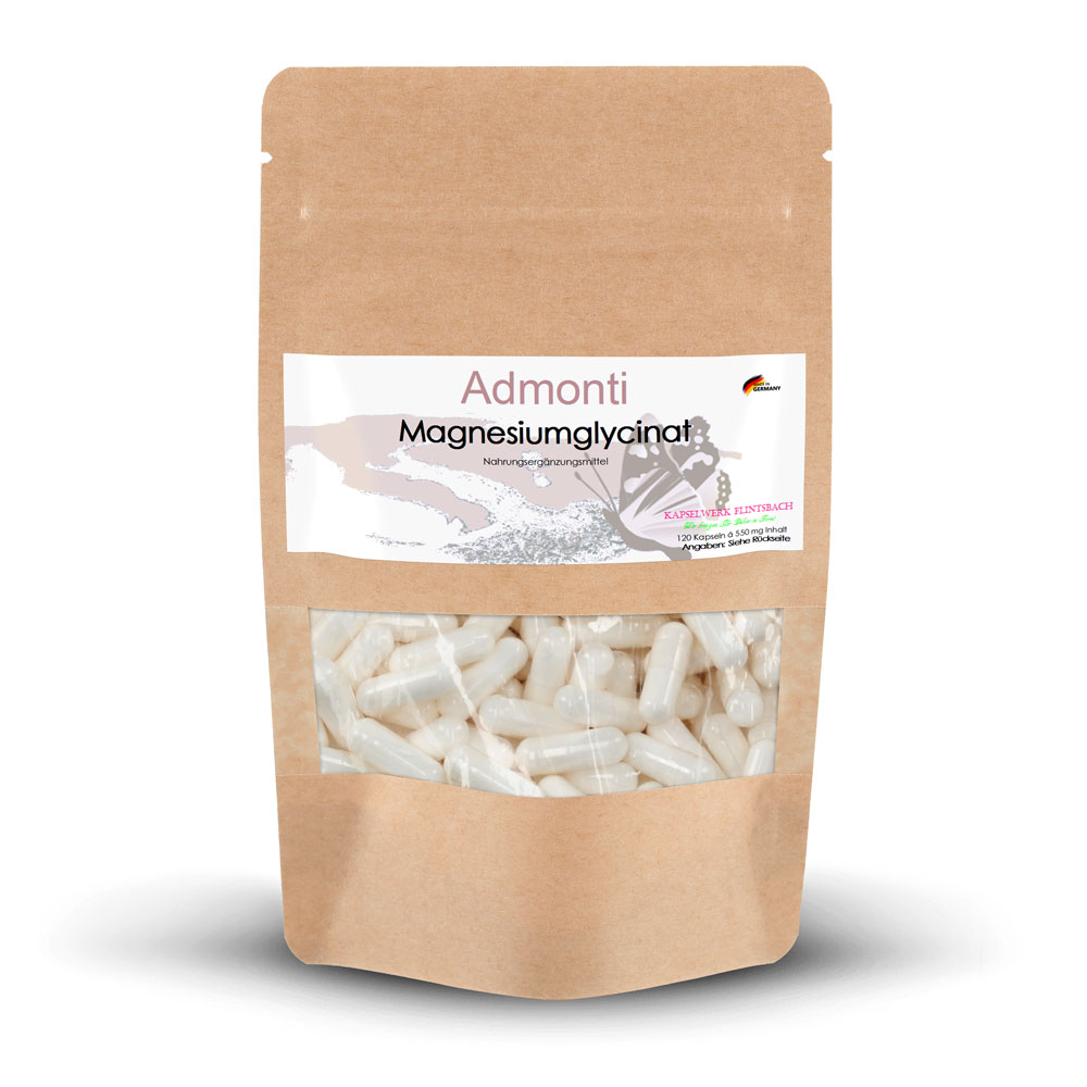 Magnesiumglycinat Kapseln Nachfüllpackung