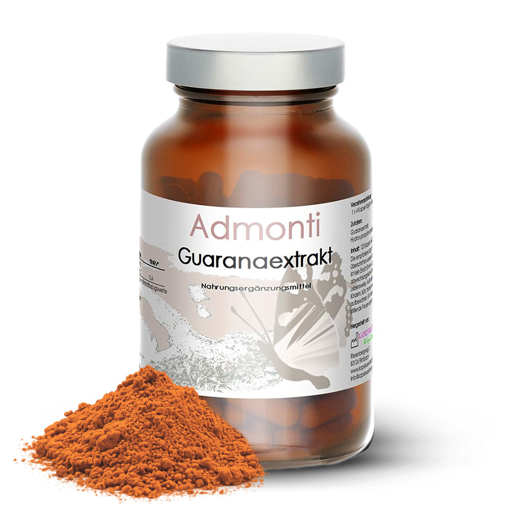 Guaranaextrakt Kapseln
