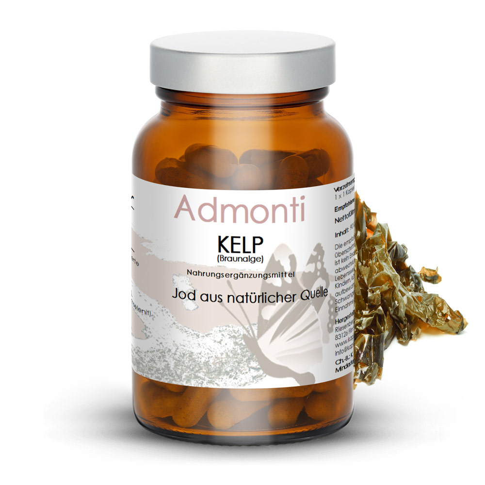 Kelp - Braunalge Kapseln Nahrungsergänzung - hochwertige Rohstoffe - direkt vom Hersteller - in unserem Onlineshop kaufen