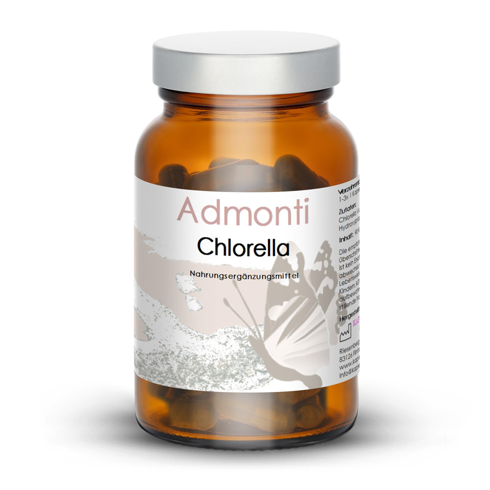 Chlorella Kapseln Nahrungsergänzungsmittel aus hochwertigen Rohstoffen - direkt vom Hersteller aus der Region Rosenheim - Kufstein in unserem Onlineshop kaufen